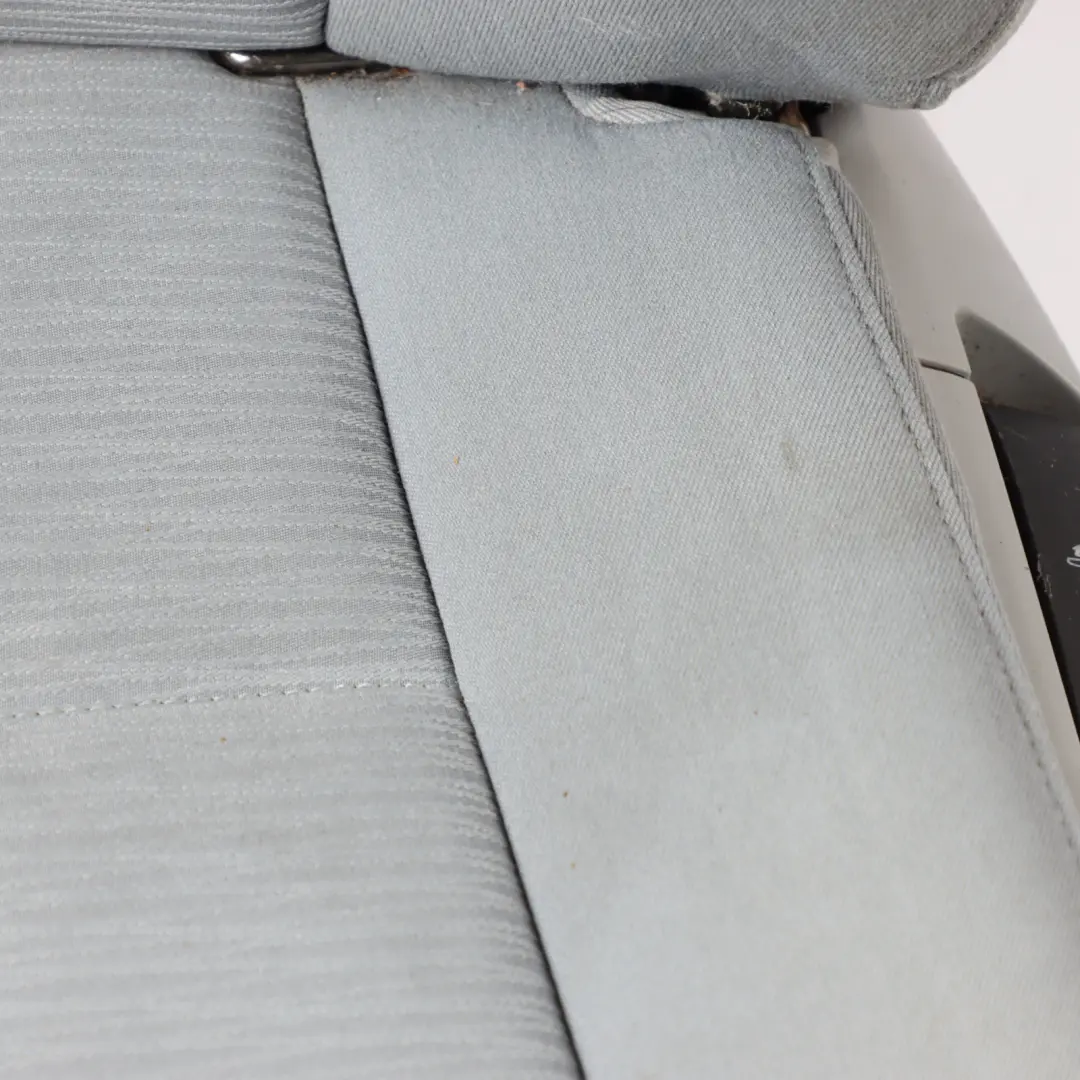 BMW E81 Seat Front Left N/S Interior Cover Cloth Fabric Elektra Alaska Grey - SKU 9124499-1 - Part number 9124499