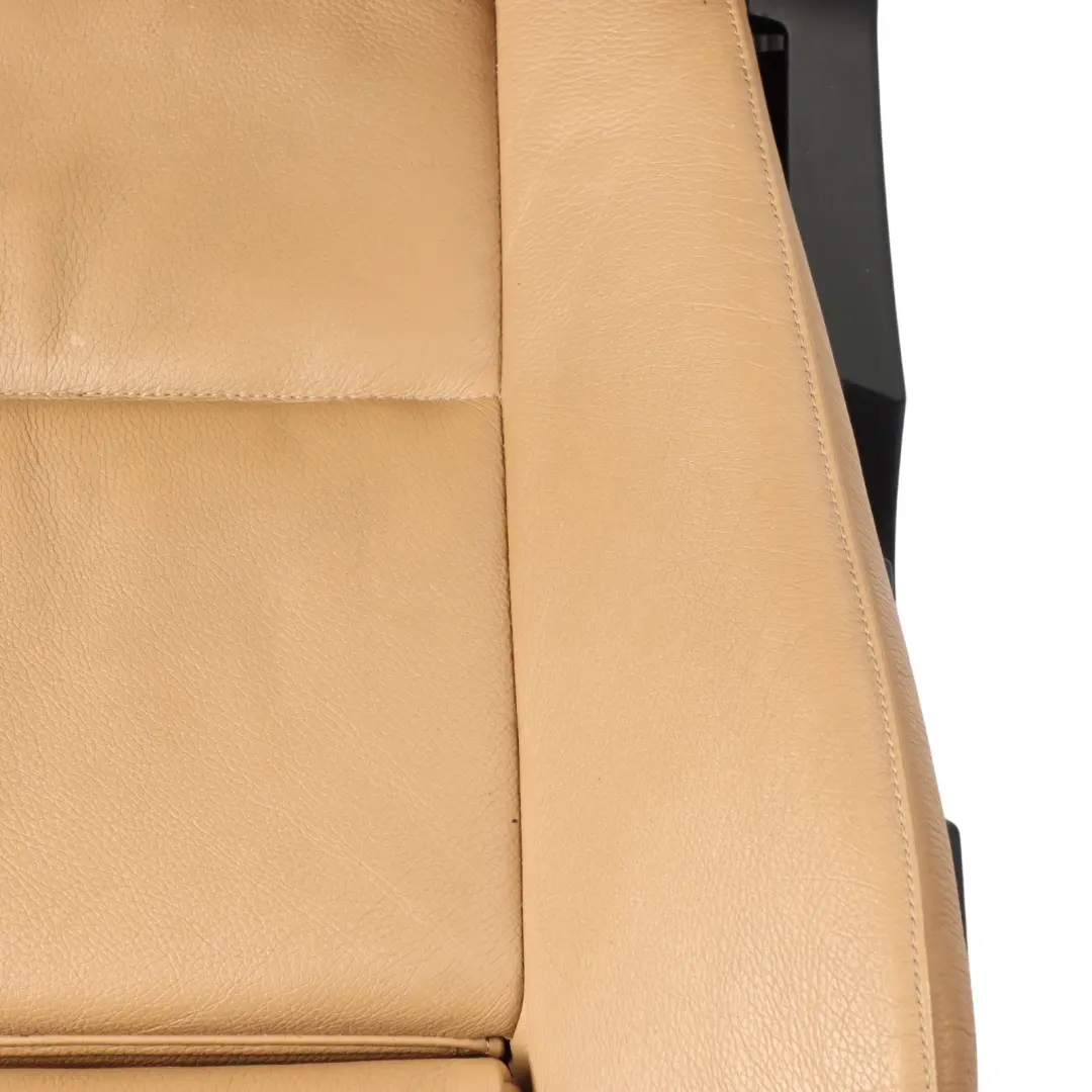 Front Left N/S Interior Leather Dakota Natural Brown to BMW E60 E61 Sport Seat with Part number 9126327 BMW E60 E61 Sport Seat Front Left N/S Interior Leather Dakota Natural Brown - SKU 9126327-2 - Part number 9126327