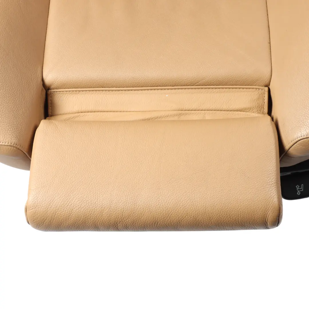 Front Left N/S Interior Leather Dakota Natural Brown to BMW E60 E61 Sport Seat with Part number 9126327 BMW E60 E61 Sport Seat Front Left N/S Interior Leather Dakota Natural Brown - SKU 9126327-2 - Part number 9126327