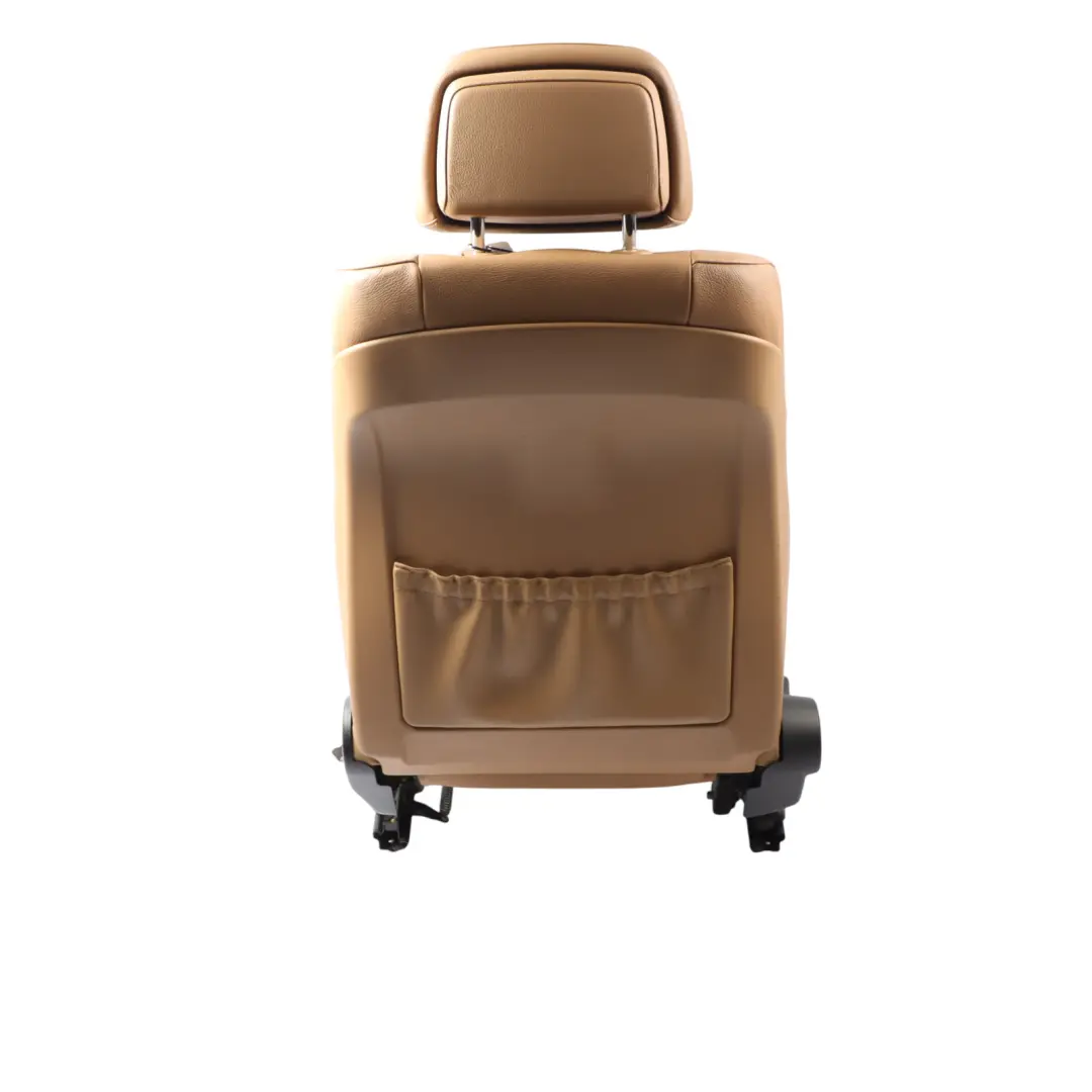 BMW E60 E61 Sport Seat Front Right O/S Interior Leather Dakota Natural Brown - SKU 9126327-3 - Part number 9126327