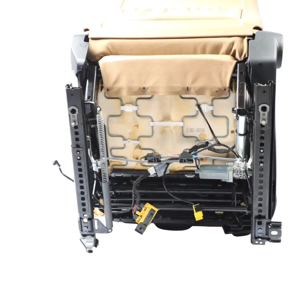 Front Right O/S Interior Leather Dakota Natural Brown to BMW E60 E61 Sport Seat with Part number 9126327 BMW E60 E61 Sport Seat Front Right O/S Interior Leather Dakota Natural Brown - SKU 9126327-3 - Part number 9126327