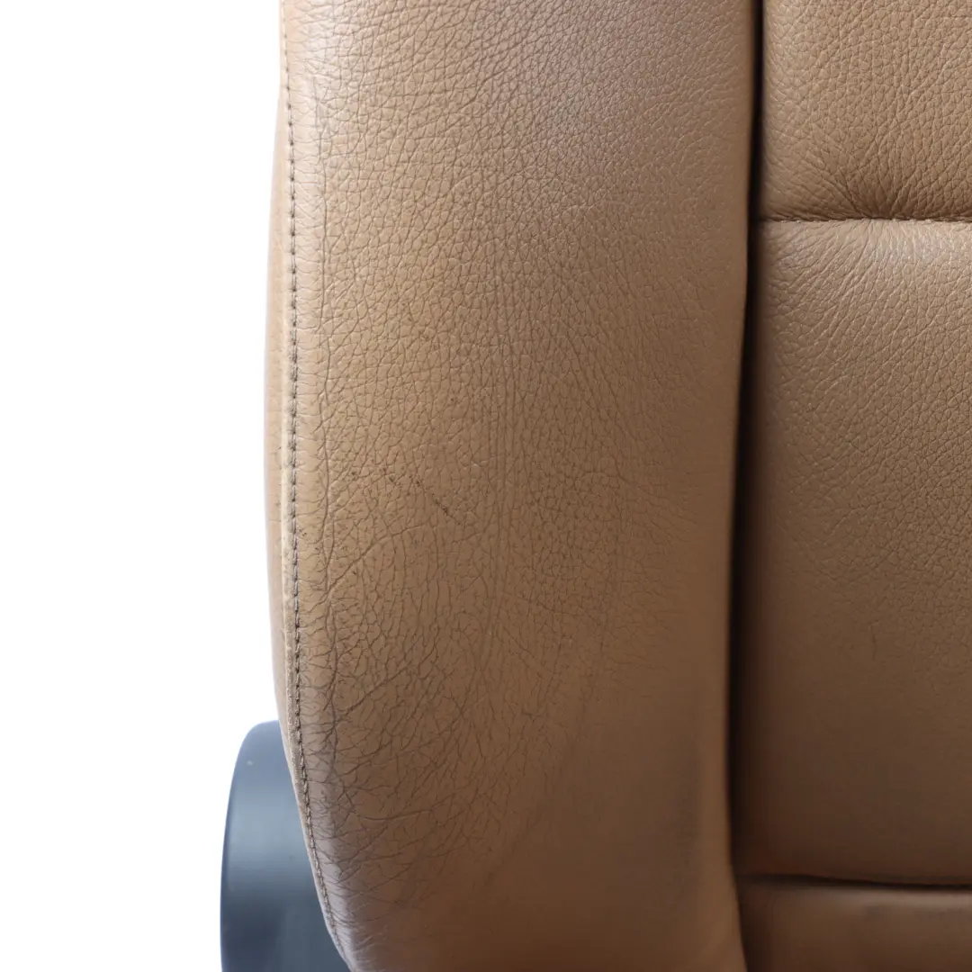 BMW E60 E61 Sport Seat Front Right O/S Interior Leather Dakota Natural Brown - SKU 9126327-3 - Part number 9126327