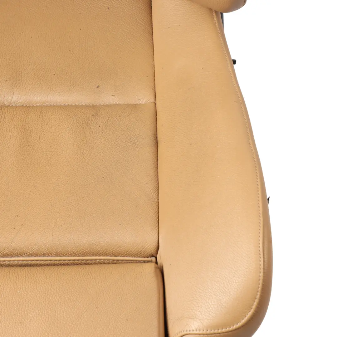 Front Right O/S Interior Leather Dakota Natural Brown to BMW E60 E61 Sport Seat with Part number 9126327 BMW E60 E61 Sport Seat Front Right O/S Interior Leather Dakota Natural Brown - SKU 9126327-3 - Part number 9126327