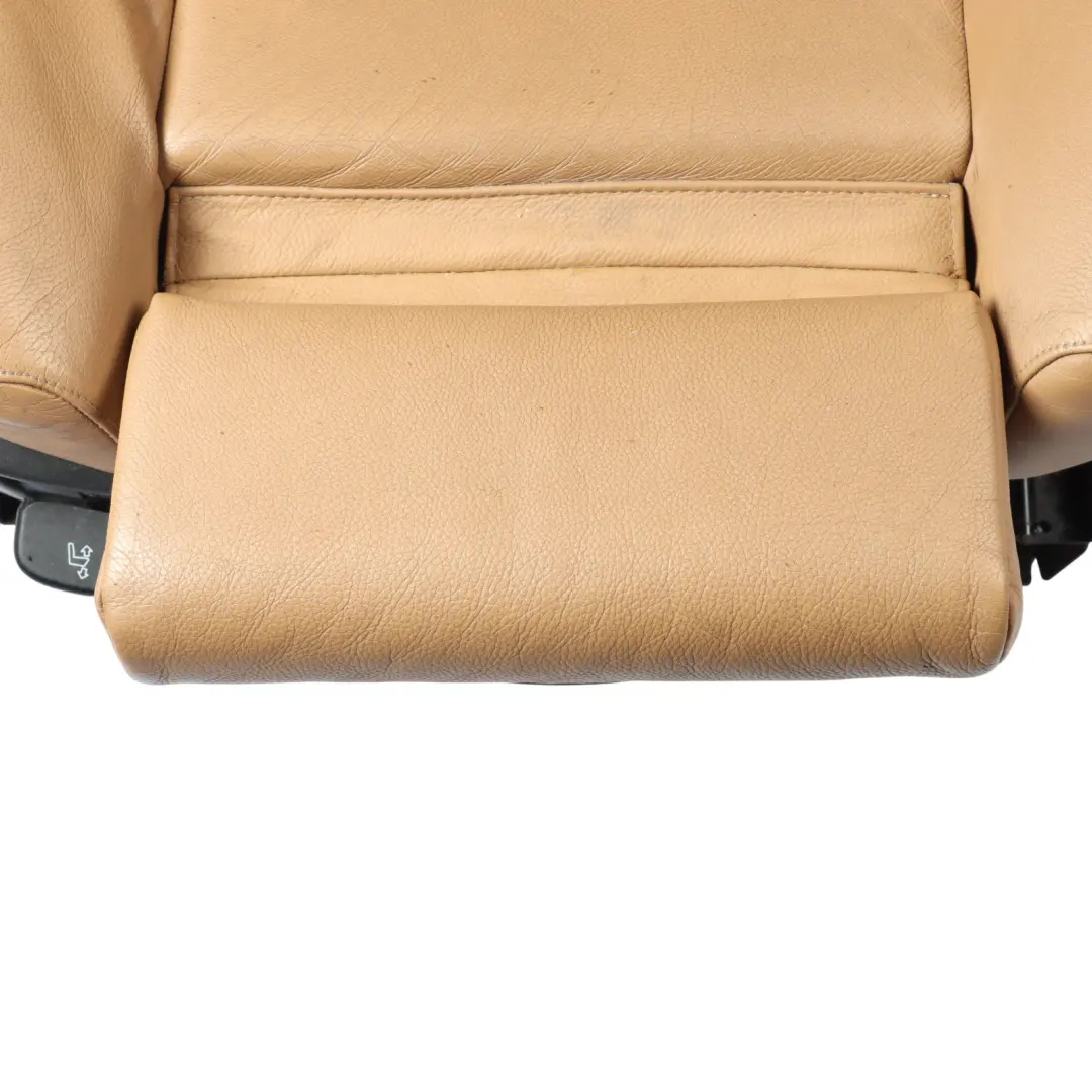 BMW E60 E61 Sport Seat Front Right O/S Interior Leather Dakota Natural Brown - SKU 9126327-3 - Part number 9126327