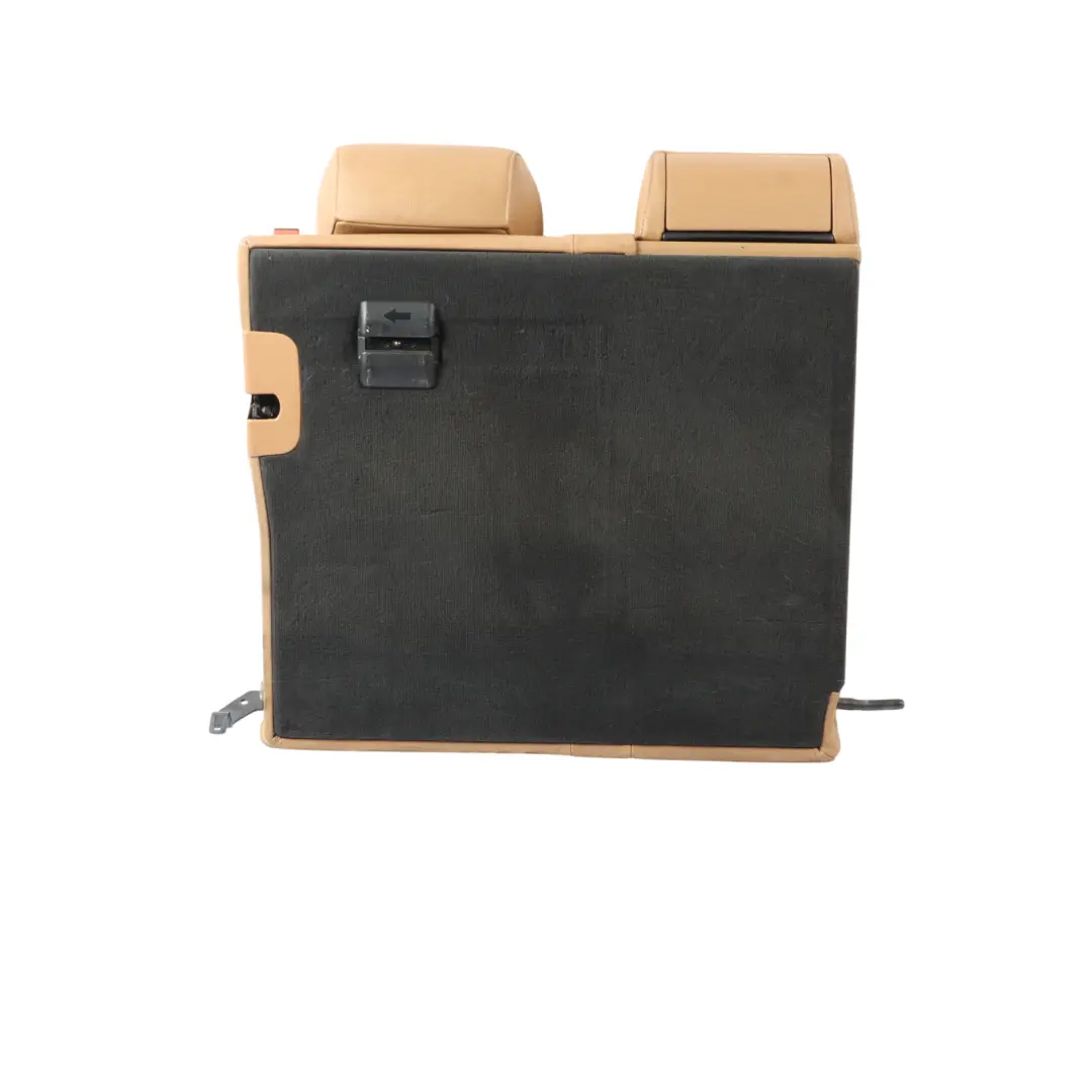 BMW E61 Touring Rear Left N/S Seat Back Cover Backrest Natural Brown Leather - SKU 9126503 - Part number 9126503