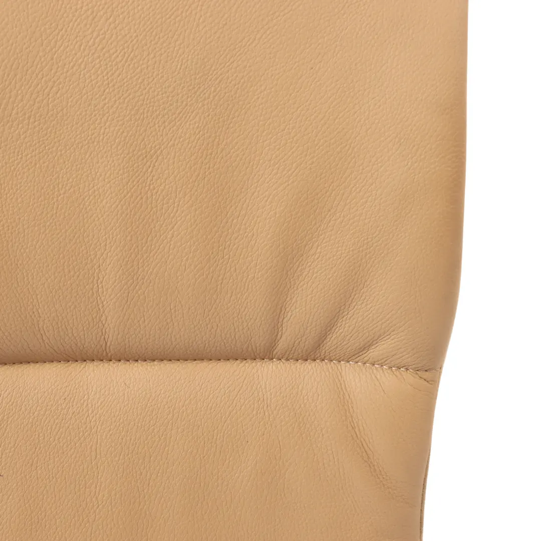 Left N/S Seat Back Cover Backrest Natural Brown Leather to BMW E61 Touring Rear with Part number 9126503 BMW E61 Touring Rear Left N/S Seat Back Cover Backrest Natural Brown Leather - SKU 9126503 - Part number 9126503