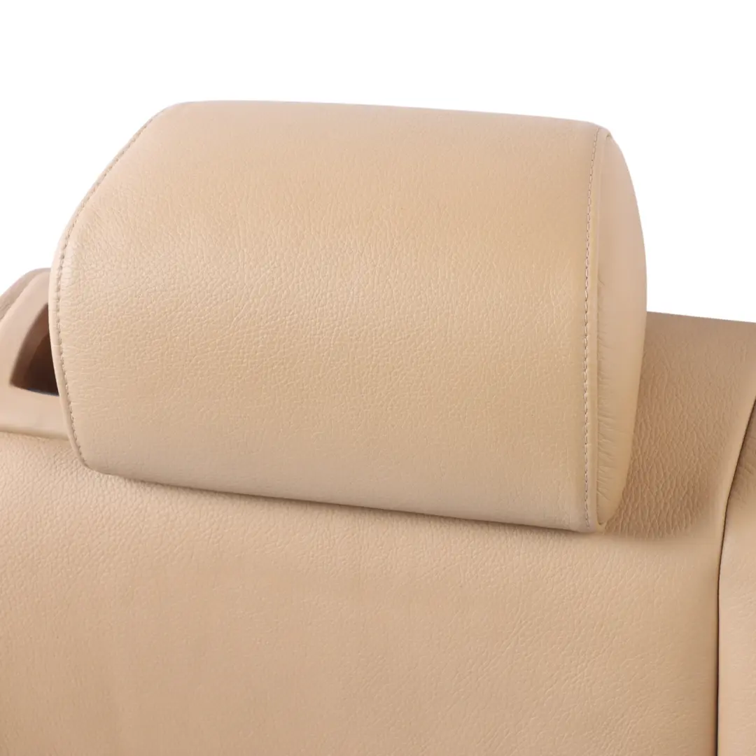 Backrest Rear Right O/S Seat Back Cover Natural Brown Leather to BMW E61 Touring with Part number 9126504 BMW E61 Touring Backrest Rear Right O/S Seat Back Cover Natural Brown Leather - SKU 9126504 - Part number 9126504