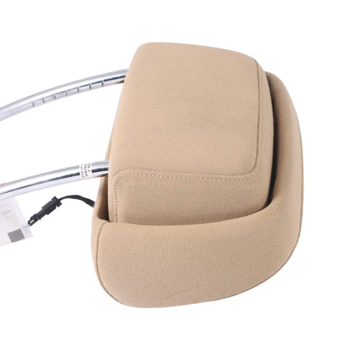 BMW E60 LCI Front Seat Headrest Head Rest Left Right N/O/S Fabric - SKU 9143855 - Part number 9143855