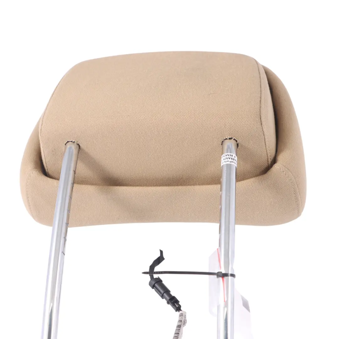 BMW E60 LCI Front Seat Headrest Head Rest Left Right N/O/S Fabric - SKU 9143855 - Part number 9143855