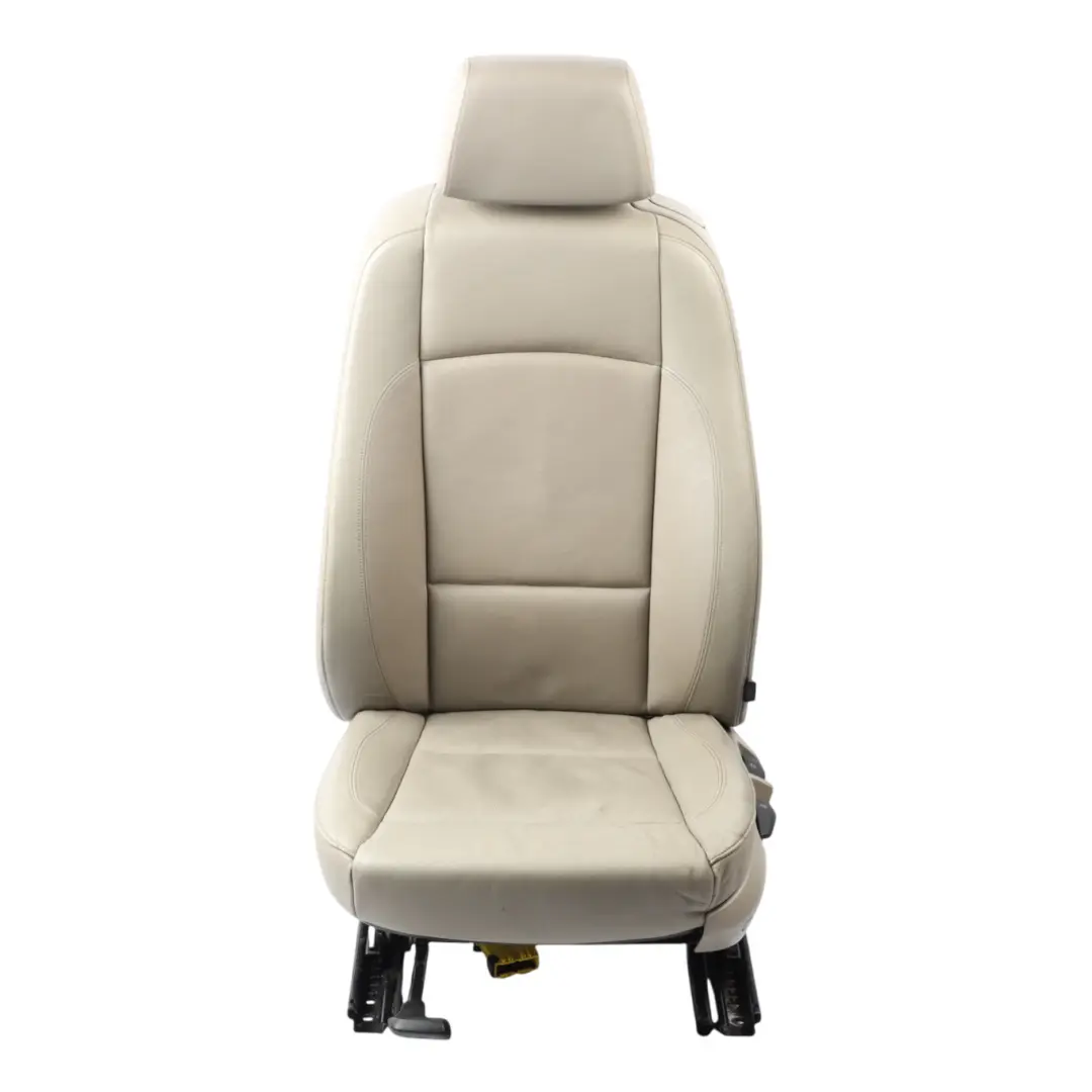BMW E88 Fotel Lewy Przód Grzany Beżowy Skóra - SKU 9145479-1 - Numer Części 9145479