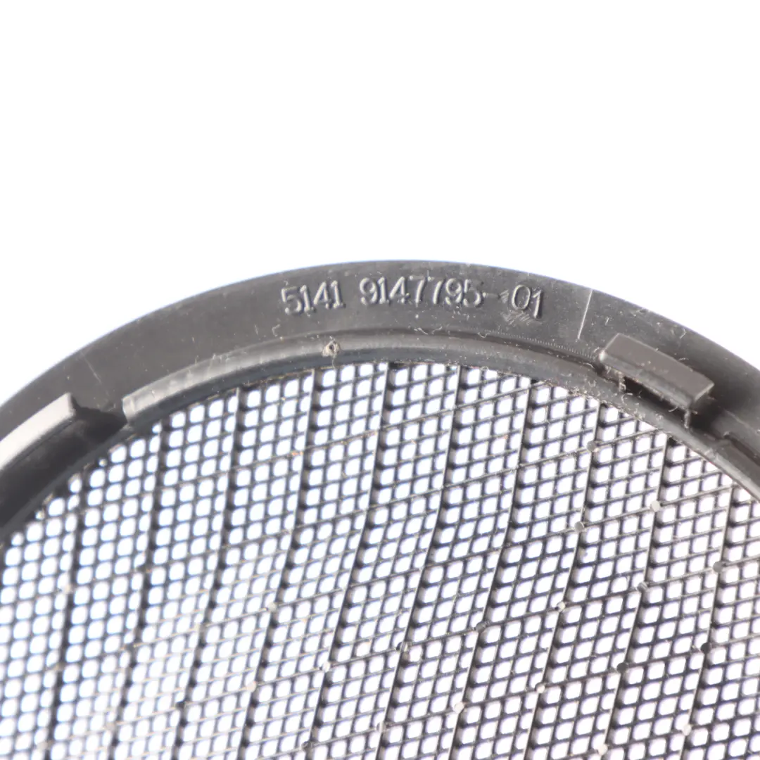 Loudspeaker Cover Rear Left N/S Lateral Panel Cover Trim Black to BMW E88 with Part number 9147797 BMW E88 Loudspeaker Cover Rear Left N/S Lateral Panel Cover Trim Black - SKU 9147797 - Part number 9147797