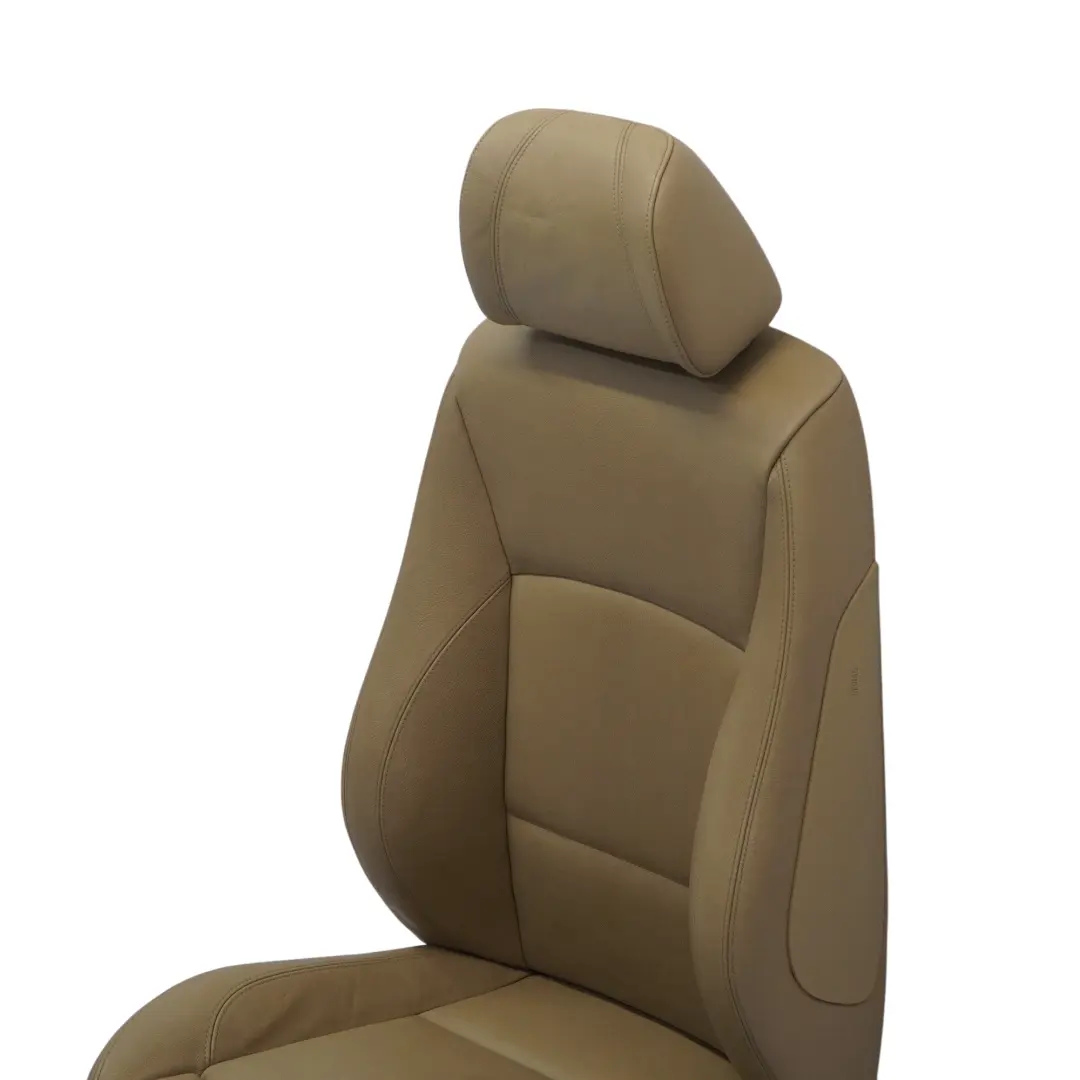 Fotel Przedni Lewy Sport Podgrzewany Skóra Dakota Beżowy do BMW E90 E91 o numerze 9156457 BMW E90 E91 Fotel Przedni Lewy Sport Podgrzewany Skóra Dakota Beżowy - SKU 9156457-2 - Numer Części 9156457