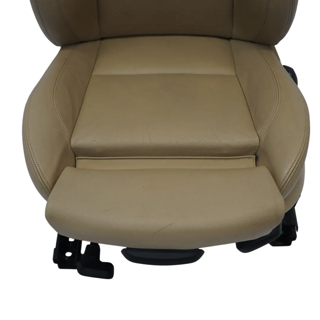 Vordersitz BMW E90 E91 Sport Links Beheizt Innenraum Leder Dakota Beige für mit Teilenummer 9156457 Vordersitz BMW E90 E91 Sport Links Beheizt Innenraum Leder Dakota Beige - SKU 9156457-2 - Teilenummer 9156457