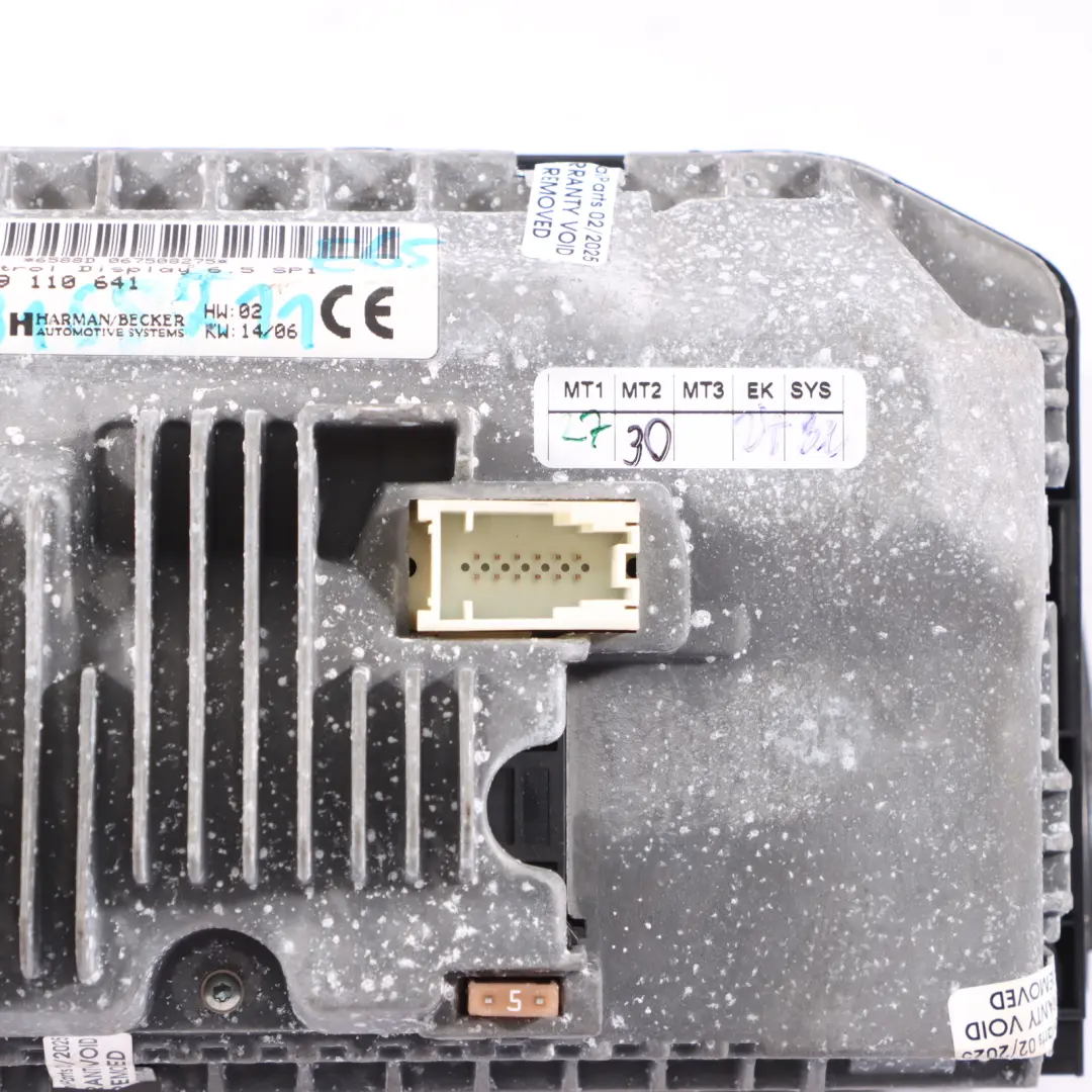  Pantalla visualización BMW E65 E66 Información salpicadero Monitor 8,8" - SKU 9165211 - Número de pieza 9165211