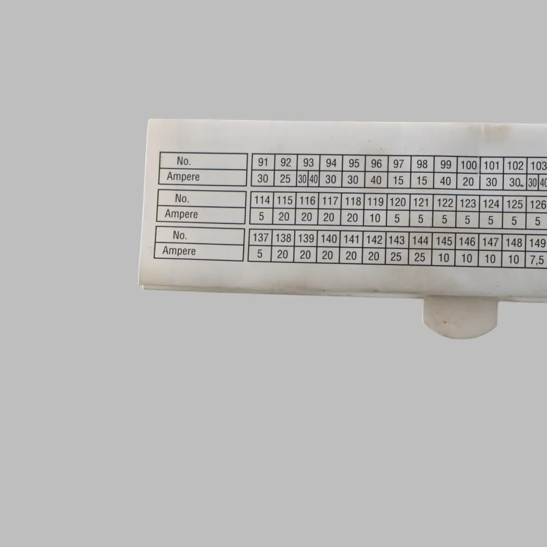 Map Fuse Box Grouping Diagram Card to BMW X5 E70 X6 E71 E72 with Part number 9190498 BMW X5 E70 X6 E71 E72 Map Fuse Box Grouping Diagram Card - SKU 9190498 - Part number 9190498