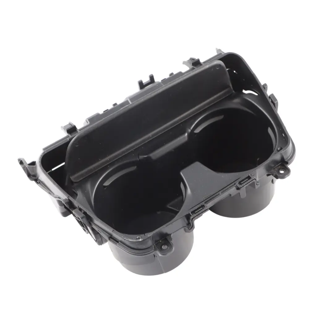  Becherhalter BMW F13 Mittelkonsole Vorne Doppelbecherhalter Glänzende Eiche Holz - SKU 9197227-1 - Teilenummer 9197227