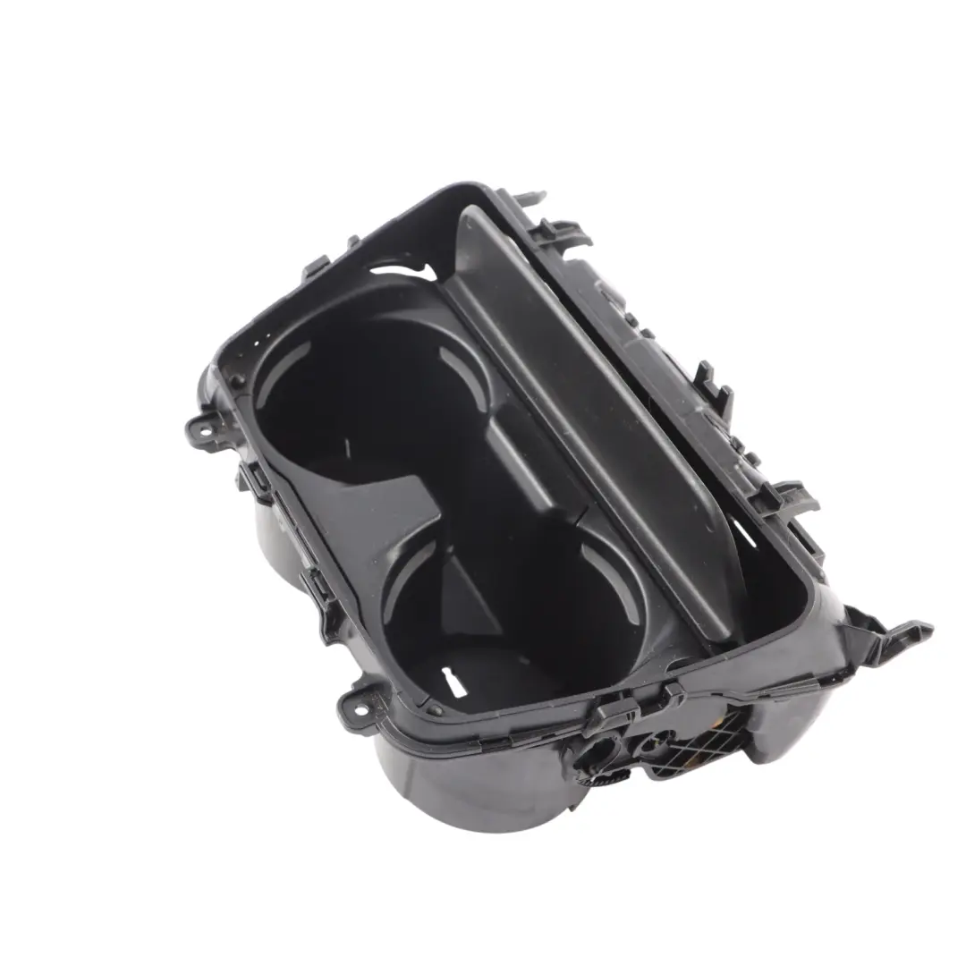 Cup Holder BMW F13 Centre Console Front Double Cup Holder Shiny Oak Wood - SKU 9197227-1 - Part number 9197227