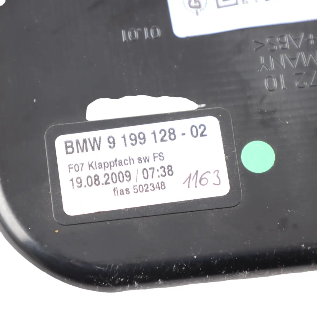 BMW F07 GT Glove Box Dashboard Dash Storage Compartment Glovebox Black - SKU 9199128 - Part number 9199128