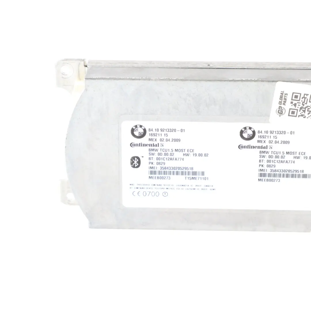 BMW X1 E84 X6 E71 Combox Media TCU 1.5 Most Bluetooth Control Module - SKU 9213320 - Part number 9213320
