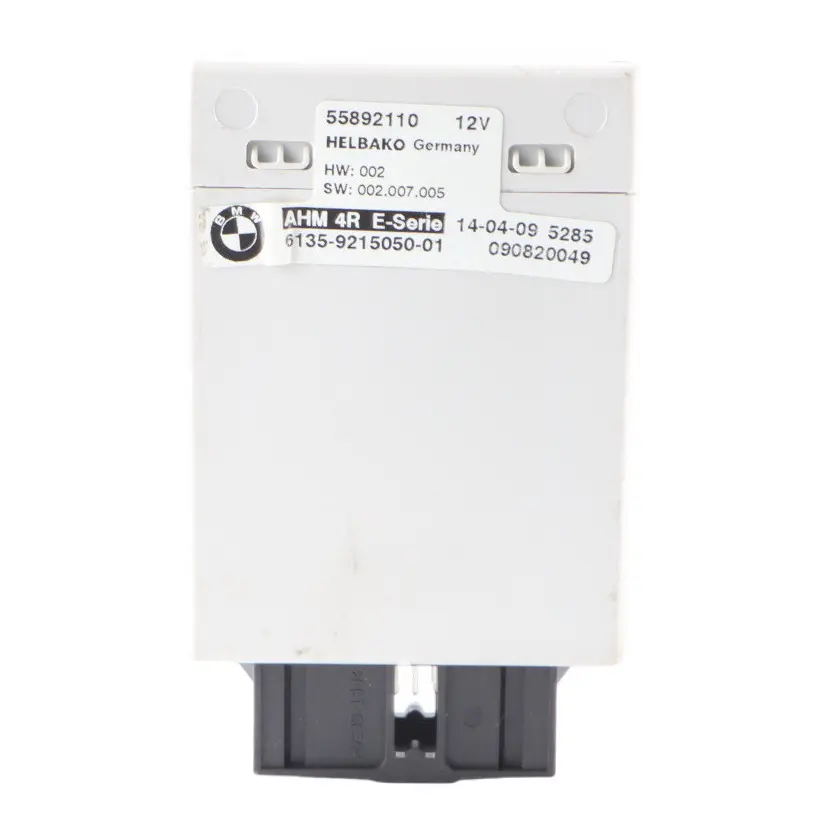 Trailer Towing Control Module to BMW E60 E61 E65 E70 X6 E71 with Part number 9215050 BMW E60 E61 E65 E70 X6 E71 Trailer Towing Control Module - SKU 9215050 - Part number 9215050