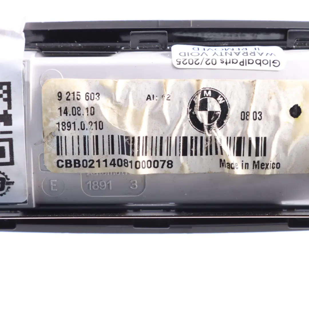 BMW X1 E84 Hinten Innenraum Leseleuchte Lampe Grau - SKU 9215603 - Teilenummer 9215603