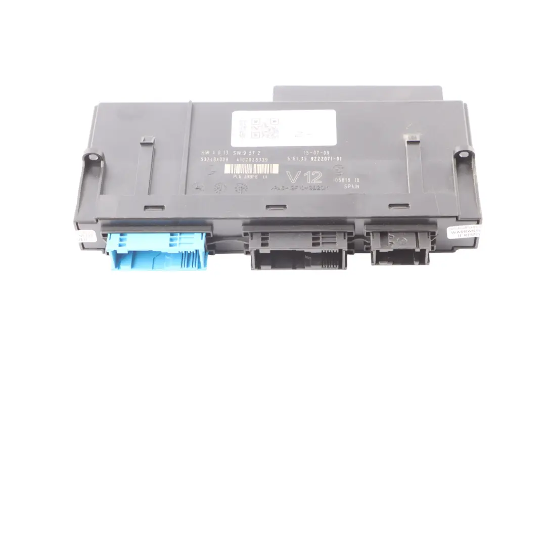 Modulo Di Controllo Della Carrozzeria Unità Di Controllo per BMW F07 BCM con numero di parte 9222071 BMW F07 BCM Modulo Di Controllo Della Carrozzeria Unità Di Controllo - SKU 9222071 - Numero di parte 9222071