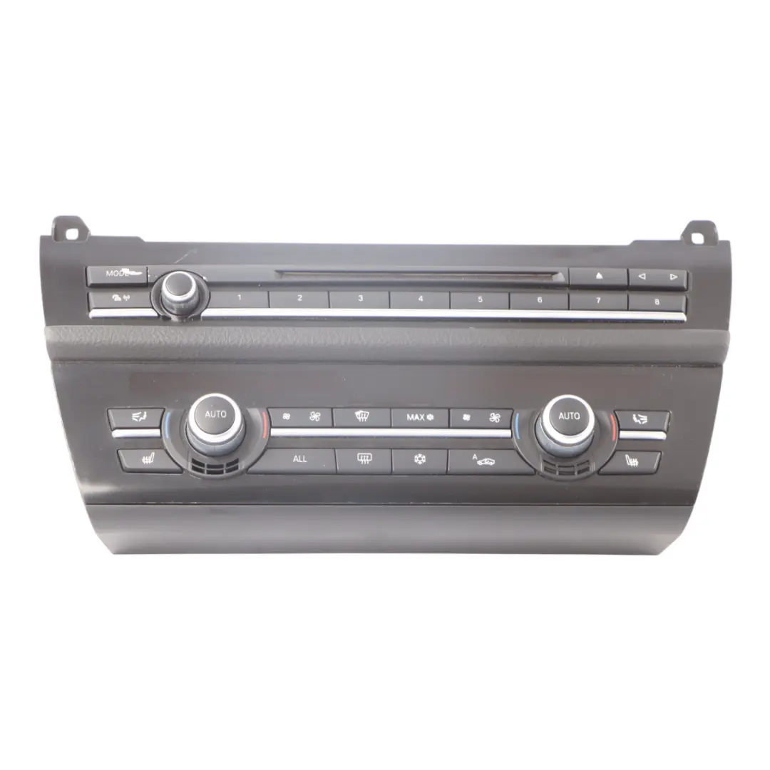 Conditioning Panel BMW F10 F11 Radio A/C Switch Control Unit Black to Air with Part number 9233632 Air Conditioning Panel BMW F10 F11 Radio A/C Switch Control Unit Black - SKU 9233632-1 - Part number 9233632