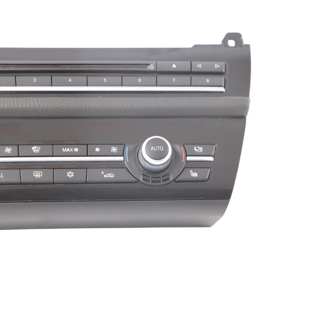 Air Conditioning Panel BMW F10 F11 Radio A/C Switch Control Unit Black - SKU 9233632-1 - Part number 9233632