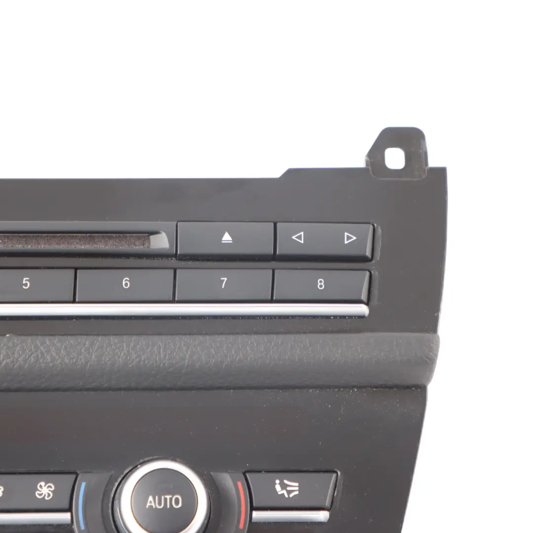 Air Conditioning Panel BMW F10 F11 Radio A/C Switch Control Unit Black - SKU 9233632-1 - Part number 9233632