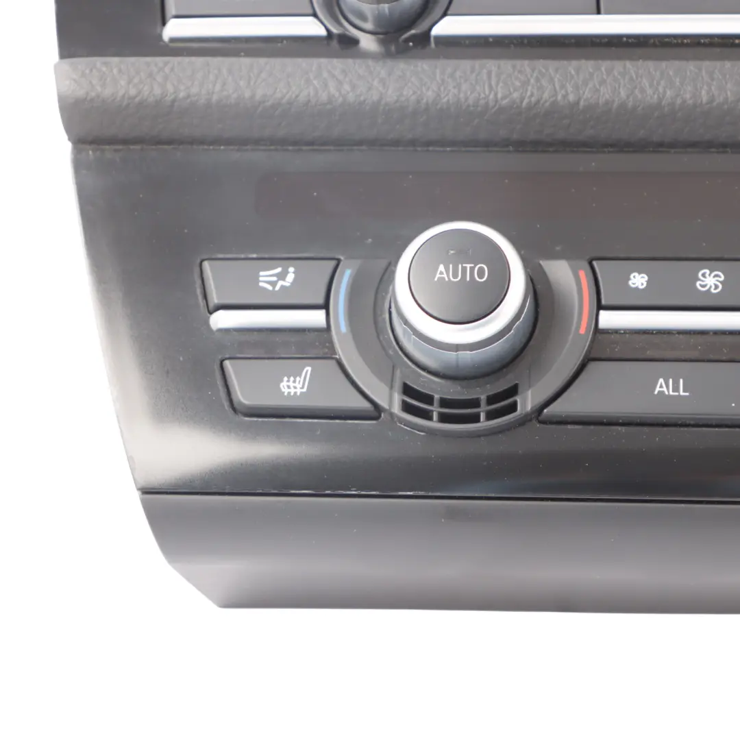 Air Conditioning Panel BMW F10 F11 Radio A/C Switch Control Unit Black - SKU 9233632-1 - Part number 9233632