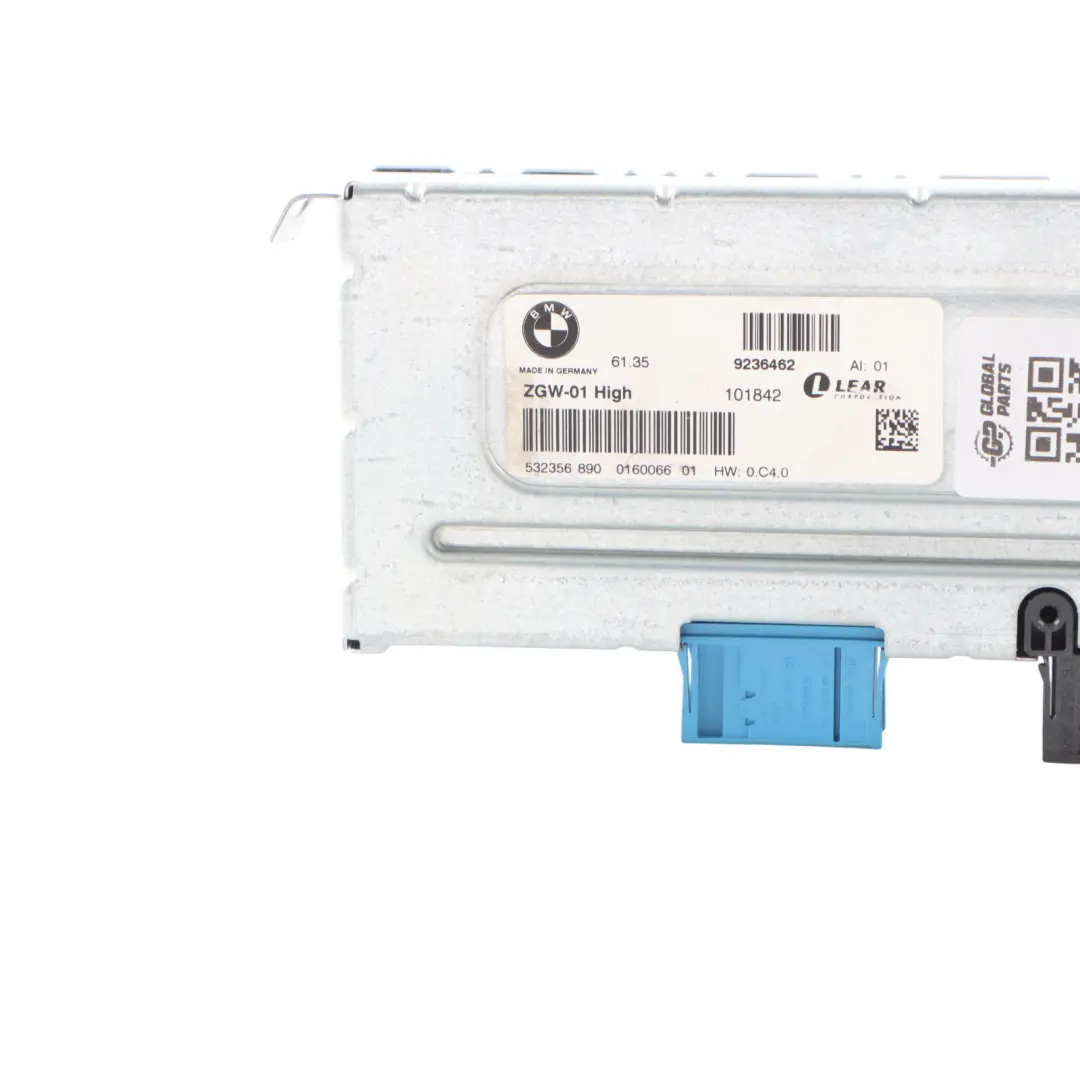  Módulo Gateway BMW F10 F11 Unidad De Control Central Lear ZGW-01 Alta - SKU 9236462 - Número de pieza 9236462