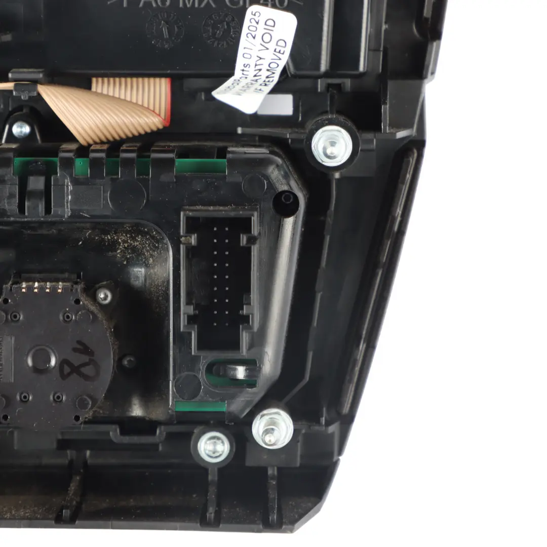 Conditioning A/C Climate Control Radio Switch Unit Panel to BMW F10 F11 Air with Part number 9328424 BMW F10 F11 Air Conditioning A/C Climate Control Radio Switch Unit Panel - SKU 9241239 - Part number 9328424