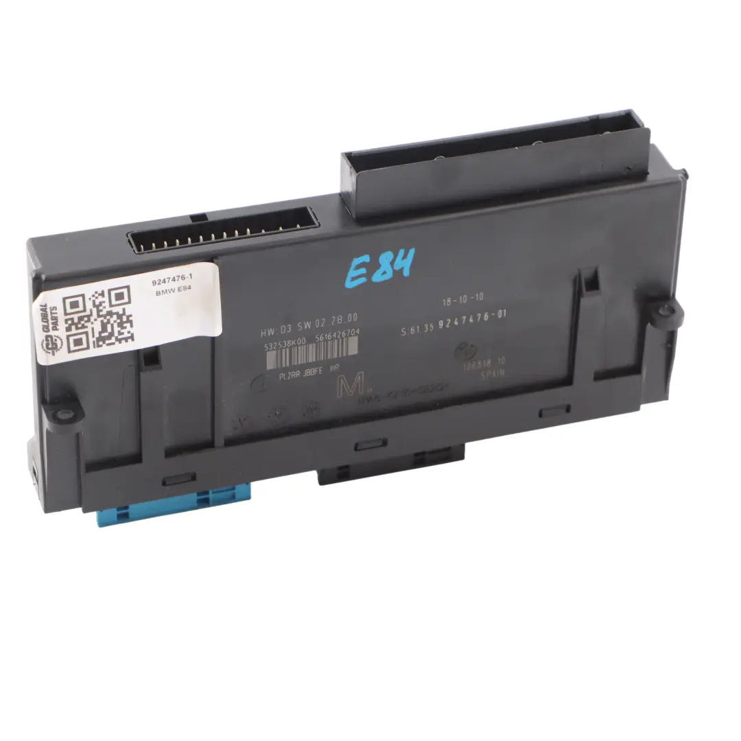 Body Comfort Control Module Unit CCM BCM to BMW E84 LCI with Part number 9247476 BMW E84 LCI Body Comfort Control Module Unit CCM BCM - SKU 9247476-1 - Part number 9247476