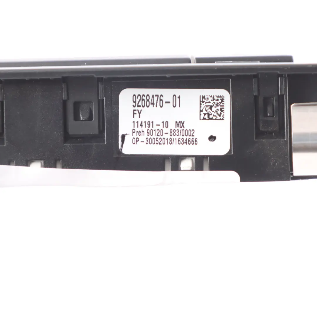 Bouton De Commutation D'Assistance Au Conducteur pour BMW F20 F21 F22 F23 LCI à propos du numéro de pièce 9268476 BMW F20 F21 F22 F23 LCI Bouton De Commutation D'Assistance Au Conducteur - SKU 9268476 - Numéro de pièce 9268476