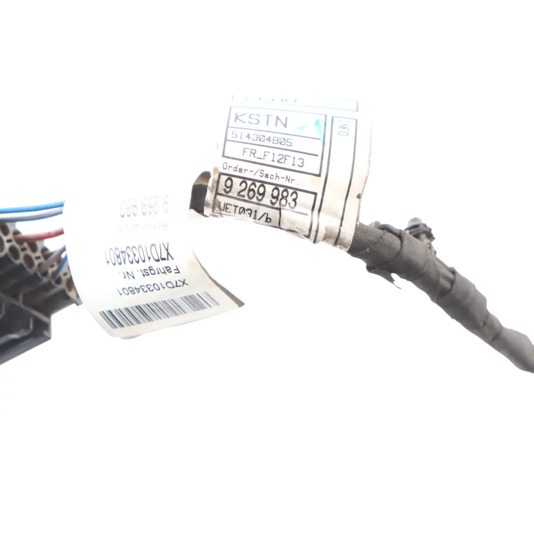 BMW F06 Cableado Eléctrico Mazo De Cables - SKU 9269983 - Número de pieza 9269983