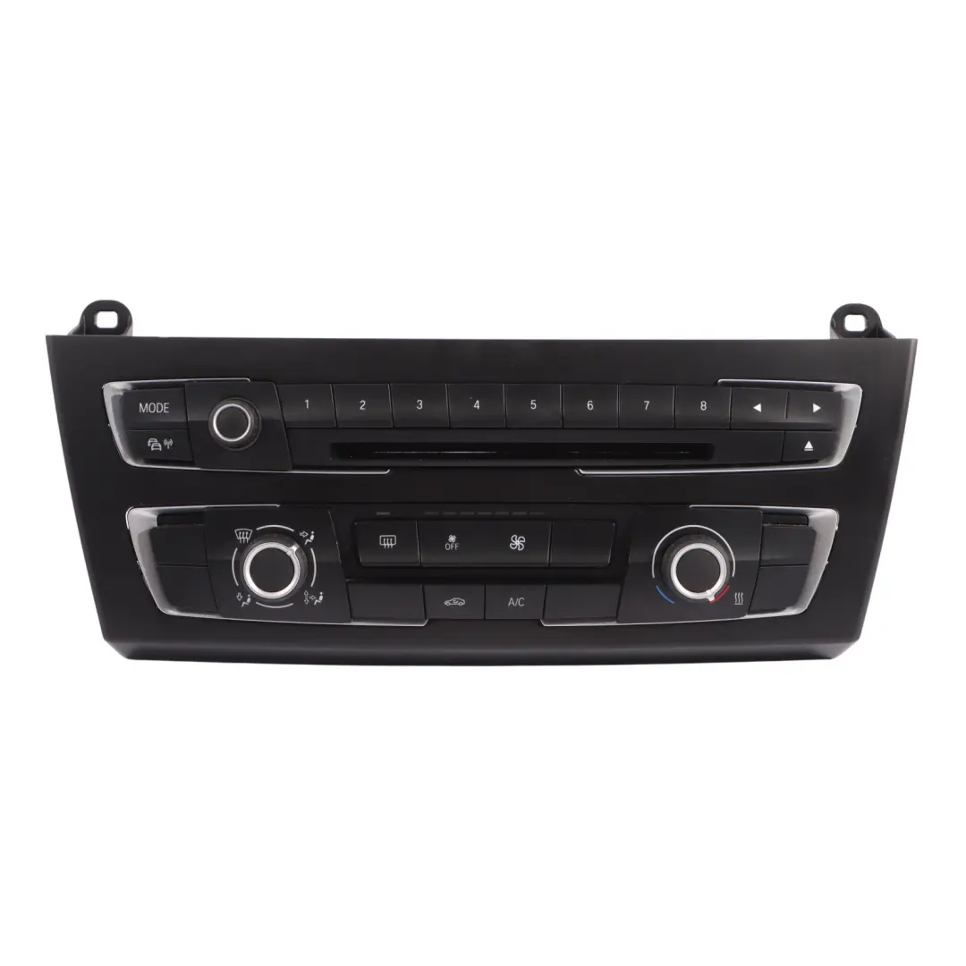 BMW F20 F21 A/C Air Conditioning Radio Audio FBM Control Unit Panel - SKU 9287334-3 - Part number 9287334