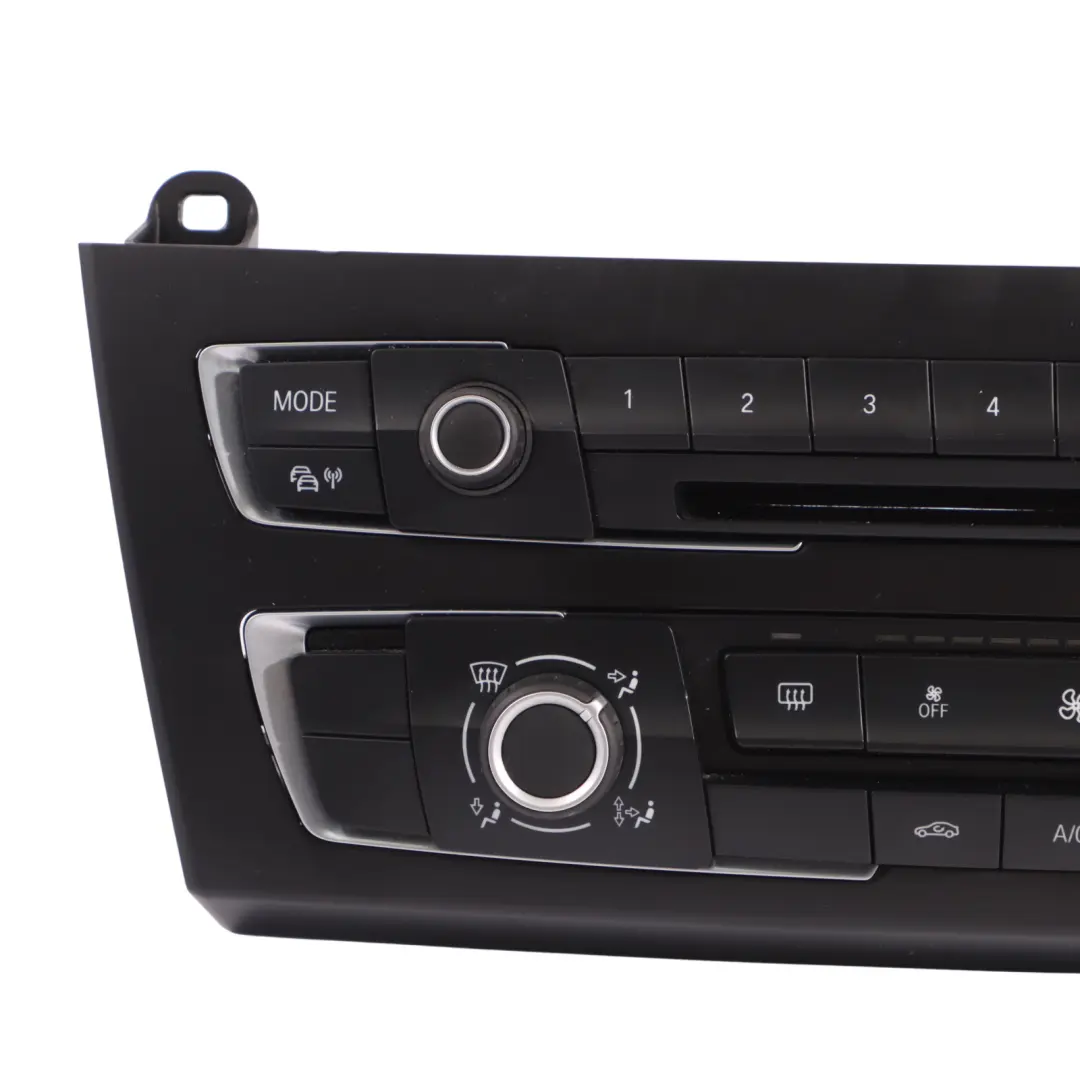 BMW F20 F21 A/C Air Conditioning Radio Audio FBM Control Unit Panel - SKU 9287334-3 - Part number 9287334