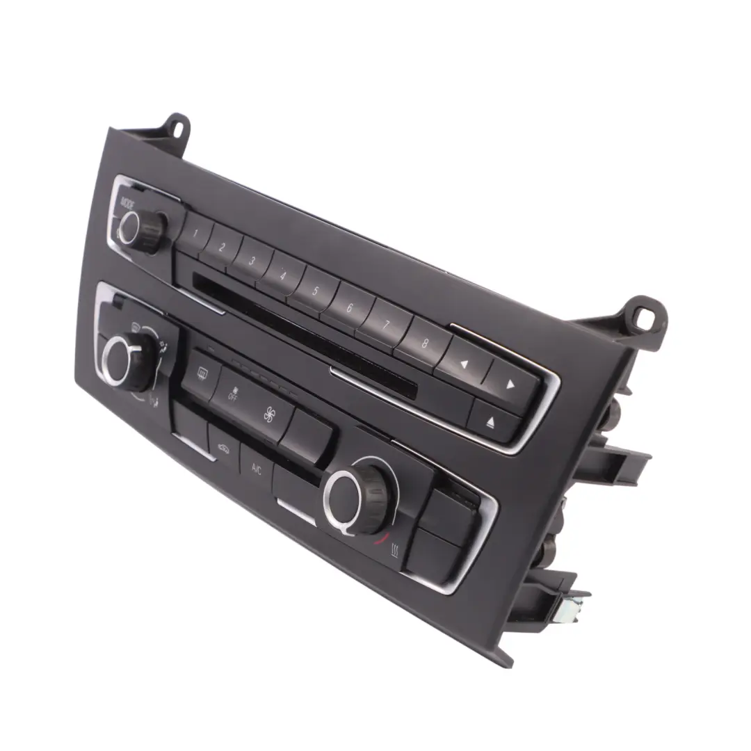 BMW F20 F21 A/C Air Conditioning Radio Audio FBM Control Unit Panel - SKU 9287334-3 - Part number 9287334