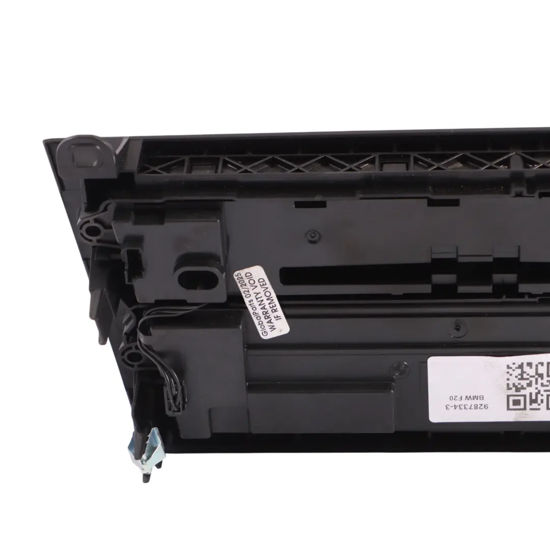 BMW F20 F21 A/C Air Conditioning Radio Audio FBM Control Unit Panel - SKU 9287334-3 - Part number 9287334