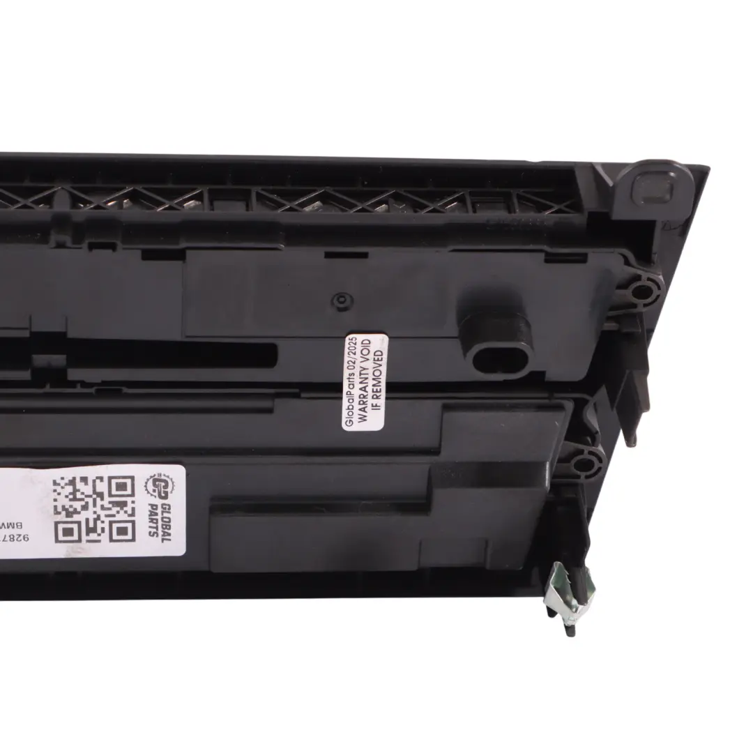 BMW F20 F21 A/C Air Conditioning Radio Audio FBM Control Unit Panel - SKU 9287334-3 - Part number 9287334