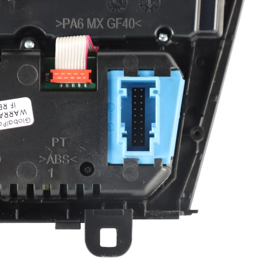 A/C Climate Control Panel Radio Air Conditioning Switch Unit to BMW F07 GT with Part number 9328419 BMW F07 GT A/C Climate Control Panel Radio Air Conditioning Switch Unit - SKU 9328419-2 - Part number 9328419