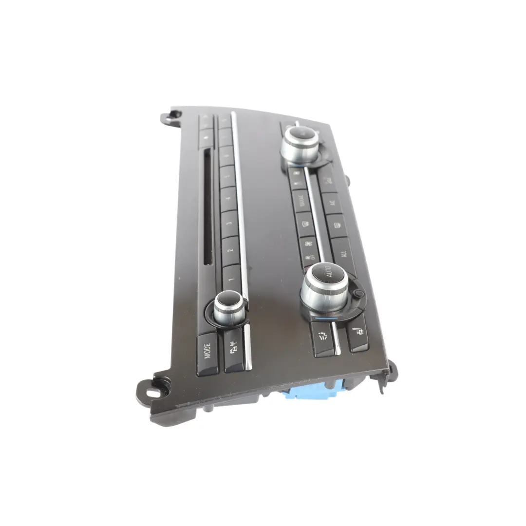 A/C Climate Control Panel Radio Air Conditioning Switch Unit to BMW F07 GT with Part number 9328419 BMW F07 GT A/C Climate Control Panel Radio Air Conditioning Switch Unit - SKU 9328419-2 - Part number 9328419