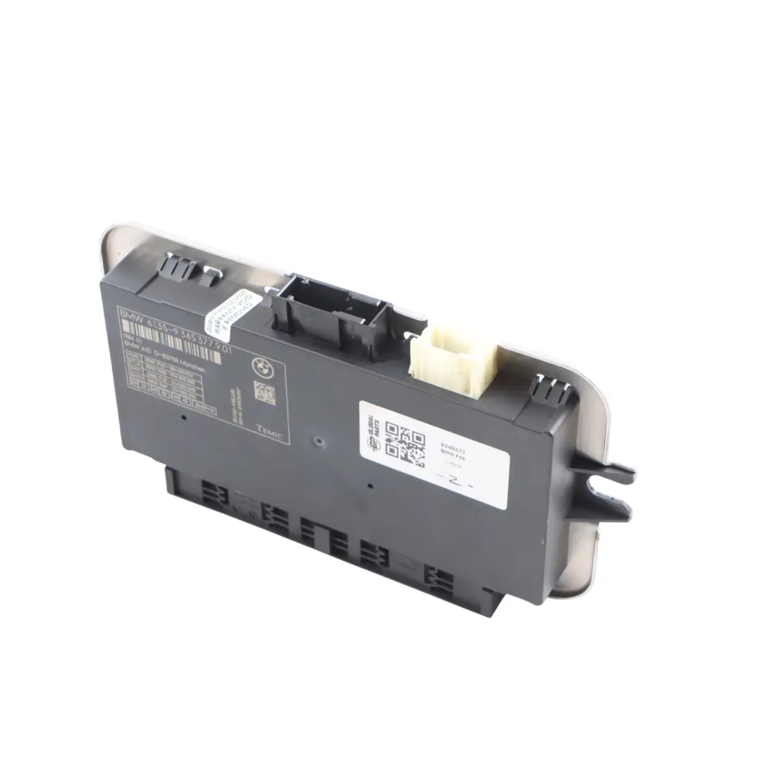 Fußraumleuchte Modul Steuergerät ECU FRM III für BMW F06 Gran Coupe mit Teilenummer 9345377 BMW F06 Gran Coupe Fußraumleuchte Modul Steuergerät ECU FRM III - SKU 9345377 - Teilenummer 9345377