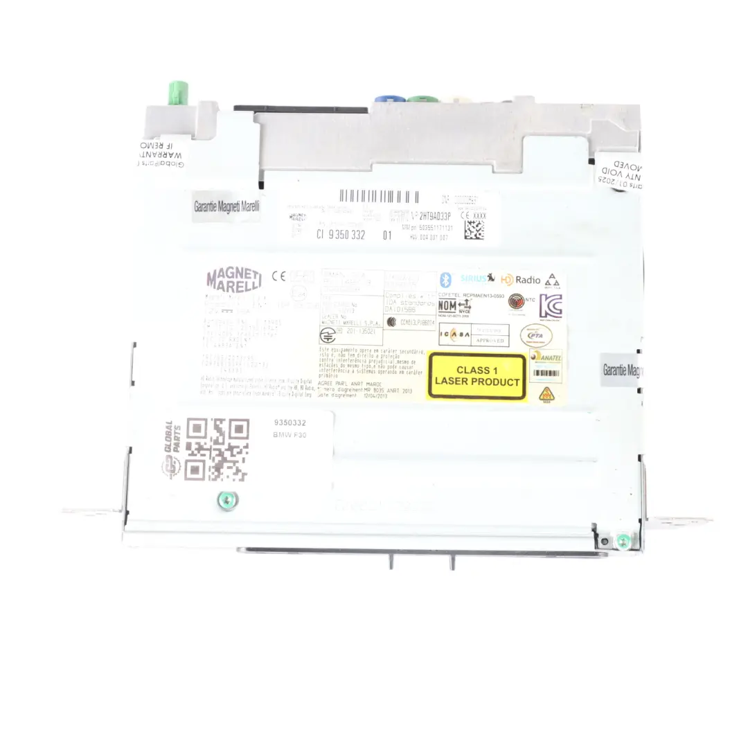 Unità Principale BMW F30 F31 F32 X3 F25 Navigazione Sat Nav per con numero di parte 9350332 Unità Principale BMW F30 F31 F32 X3 F25 Navigazione Sat Nav - SKU 9350332 - Numero di parte 9350332