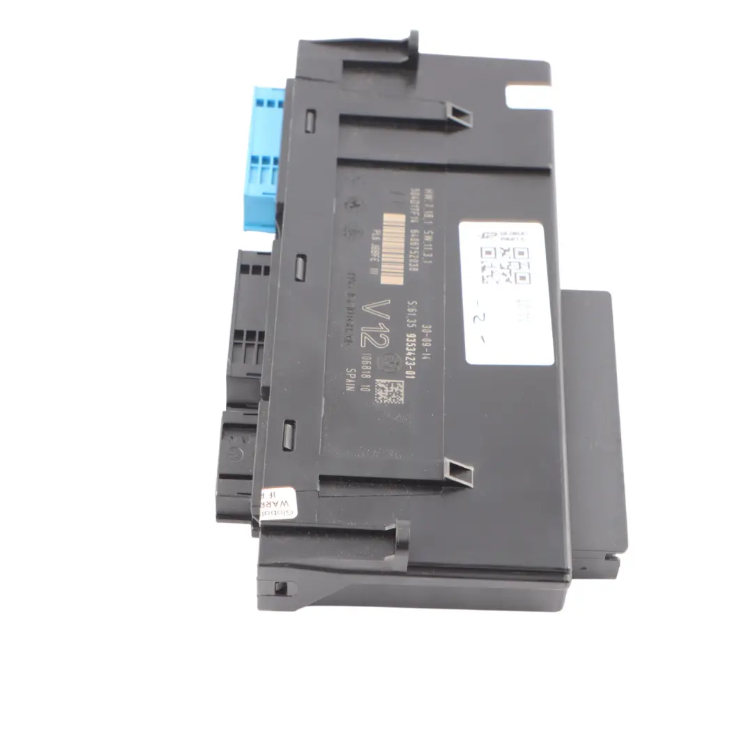 ECU Body Control Module Junction Box PL6 JBBFEIII BMW F06 - SKU 9353423 - Part number 9353423