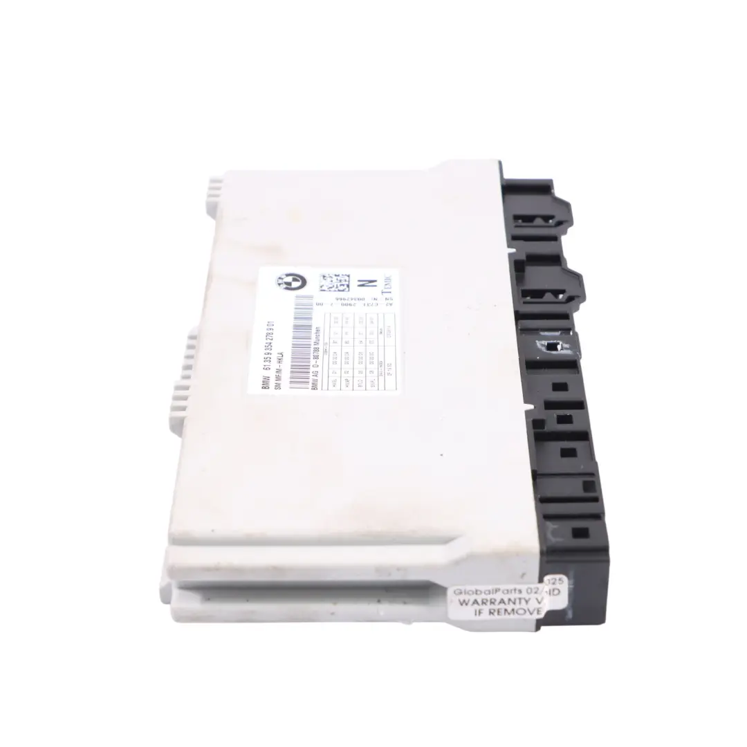 Seat Module BMW F06 F07 GT F10 F11 F12 F13 Front Seat Control Unit ECU - SKU 9354278 - Part number 9354278