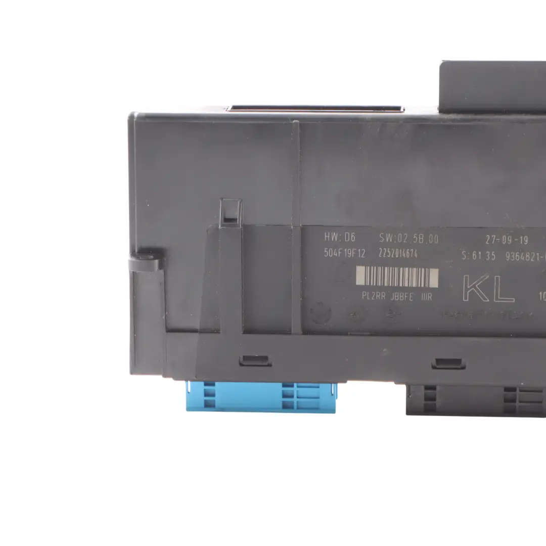 ECU Body Control Module Unit KL PL2RR JBBFE IIIR to BMW E91 with Part number 9364821 BMW E91 ECU Body Control Module Unit KL PL2RR JBBFE IIIR - SKU 9364821-2 - Part number 9364821