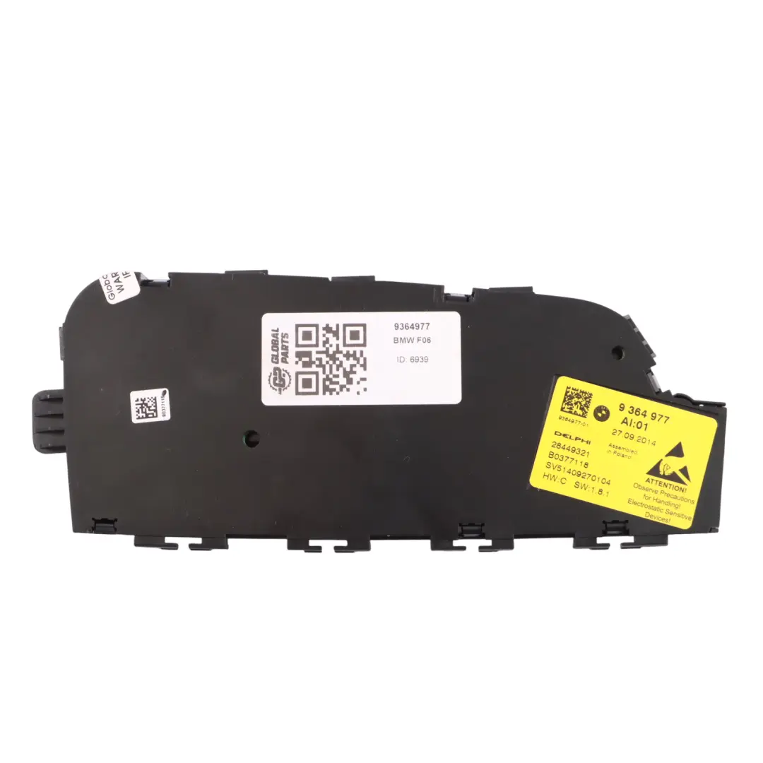 Sitz Regler BMW F06 F12 F13 Vorder Sitz Steuerung Schalt Tafel Links für mit Teilenummer 9364977 Sitz Regler BMW F06 F12 F13 Vorder Sitz Steuerung Schalt Tafel Links - SKU 9364977 - Teilenummer 9364977