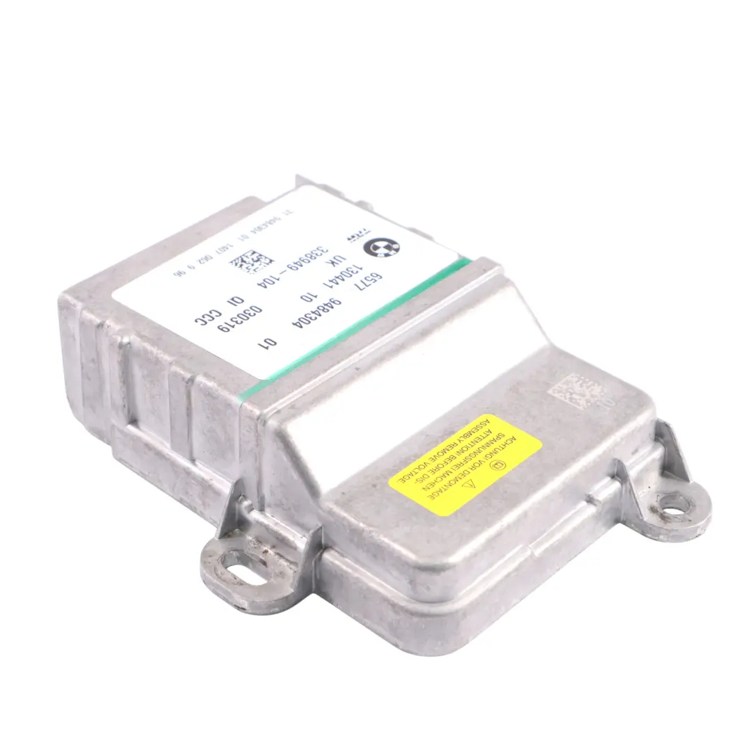 Module ECU Mini F54 F55 F56 F57 F60 Crash Control Unit Module to Air with Part number 9484304 Air Module ECU Mini F54 F55 F56 F57 F60 Crash Control Unit Module - SKU 9484304 - Part number 9484304