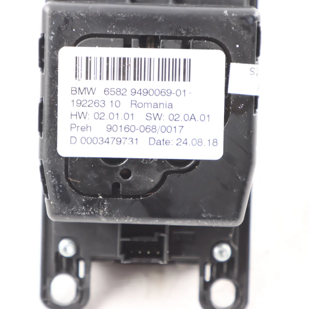 iDrive Controller BMW F20 F30 F32 F36 Touch Switch Control Unit Nav to with Part number 9490069 iDrive Controller BMW F20 F30 F32 F36 Touch Switch Control Unit Nav - SKU 9490069-1 - Part number 9490069